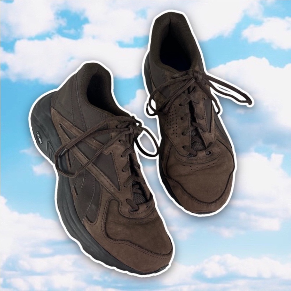 REEBOK Walk Ultra V DMX Max Sneakers Tennis Shoes Walking Shoes Brown Nubuck 9